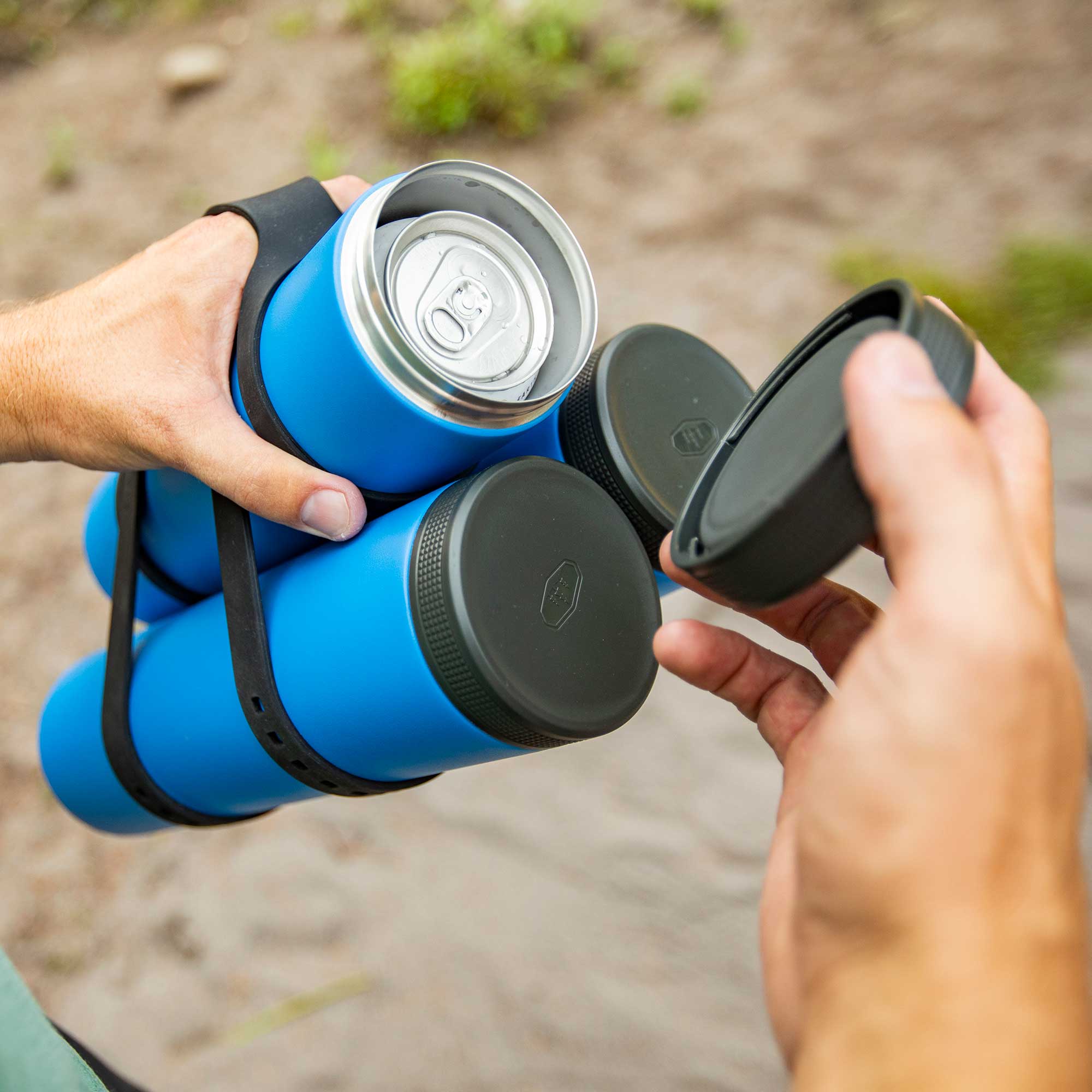 Glacier Stainless 6 Can Cooler Stack - Image 4
