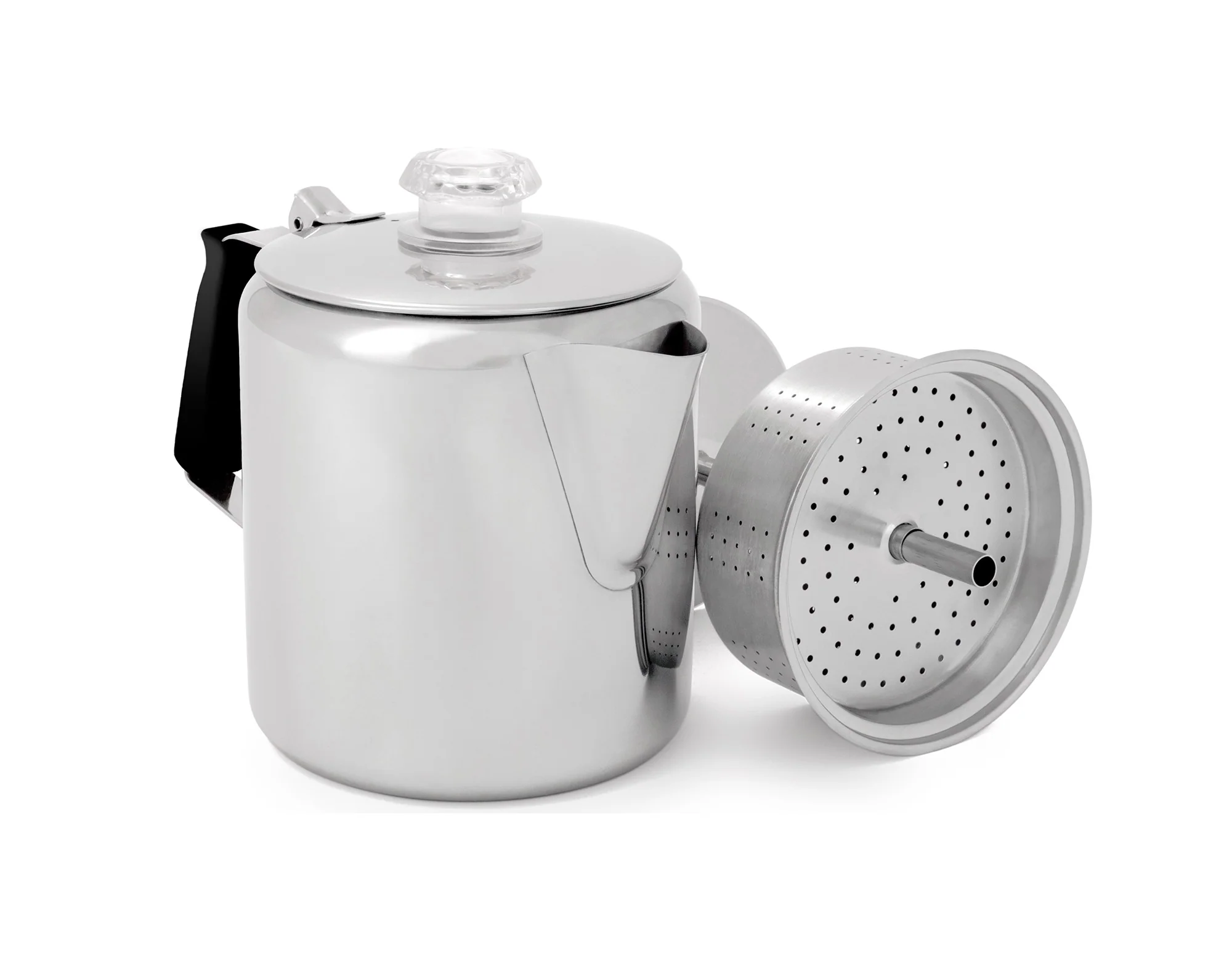 Glacier Stainless Coffee Percolator with Silicone Handle - Image 4
