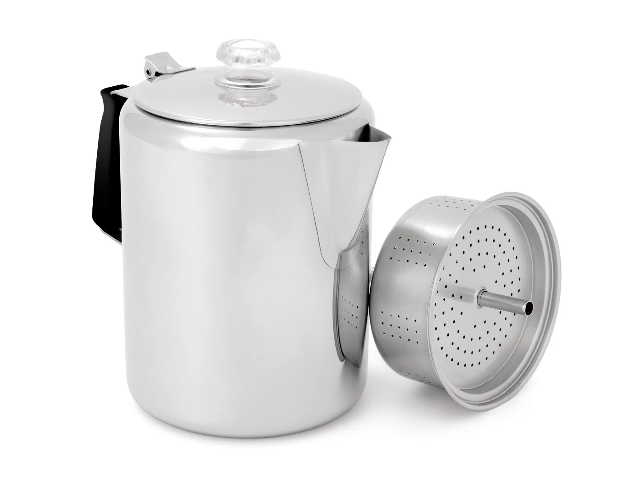Glacier Stainless Coffee Percolator with Silicone Handle - Image 6